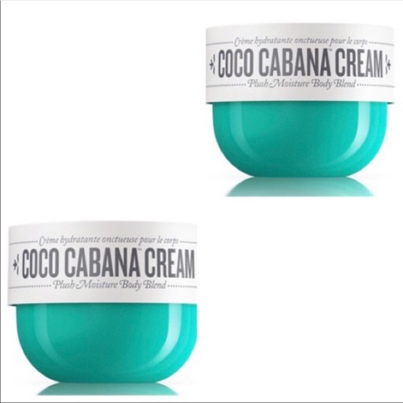 SOL DE JANEIRO Coco Cabana Cream Set of 2 NEW - Picture 5 of 9